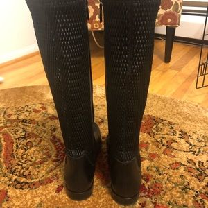 Cole Haan black tall boots
